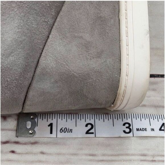 Linea Paolo Gray Ana Wedge Sneakers Size 9.5 - Picture 11 of 13